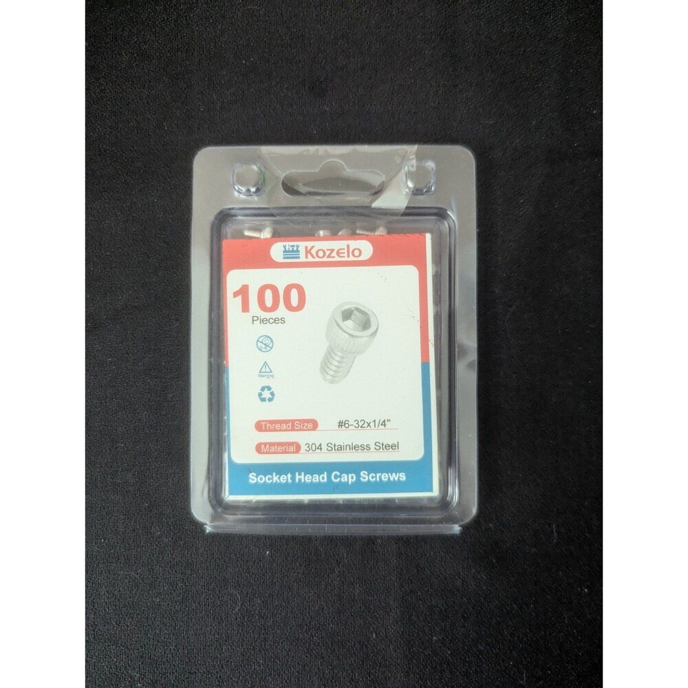 Kozelo 100 Pieces Socket Head Cap Screws
